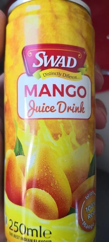 Mango juice drink