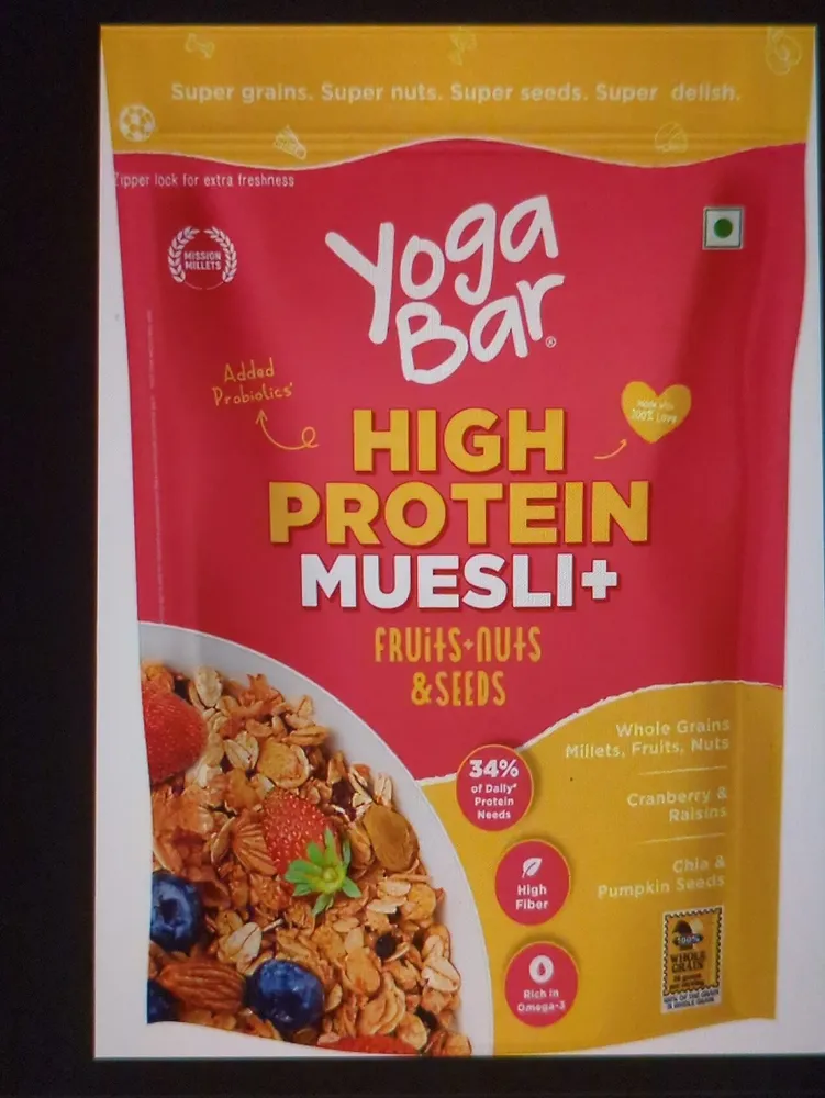 Yogabar Protein Muesli Fruit & Nuts