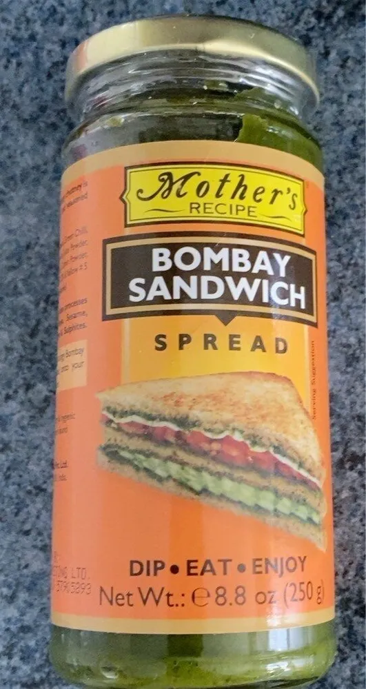 Bombay Sandwich Spread