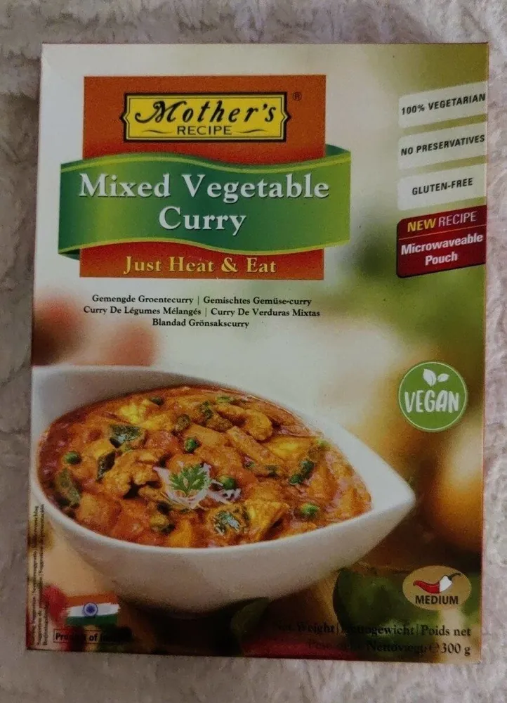 Mixed vegetables curry