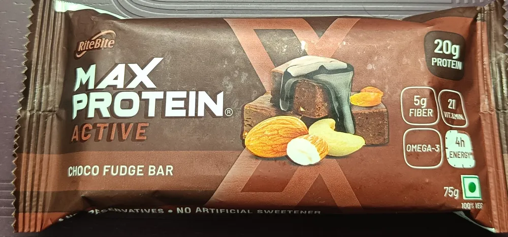 Max protein active choco fudge bar