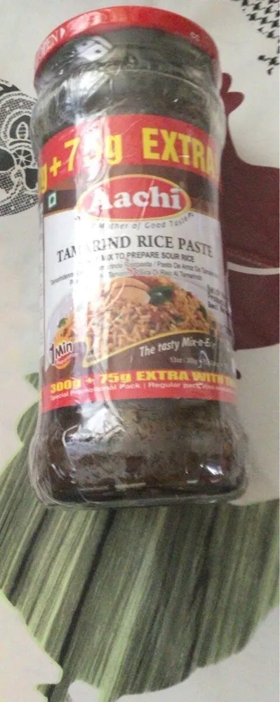 Tamarind rice Paste