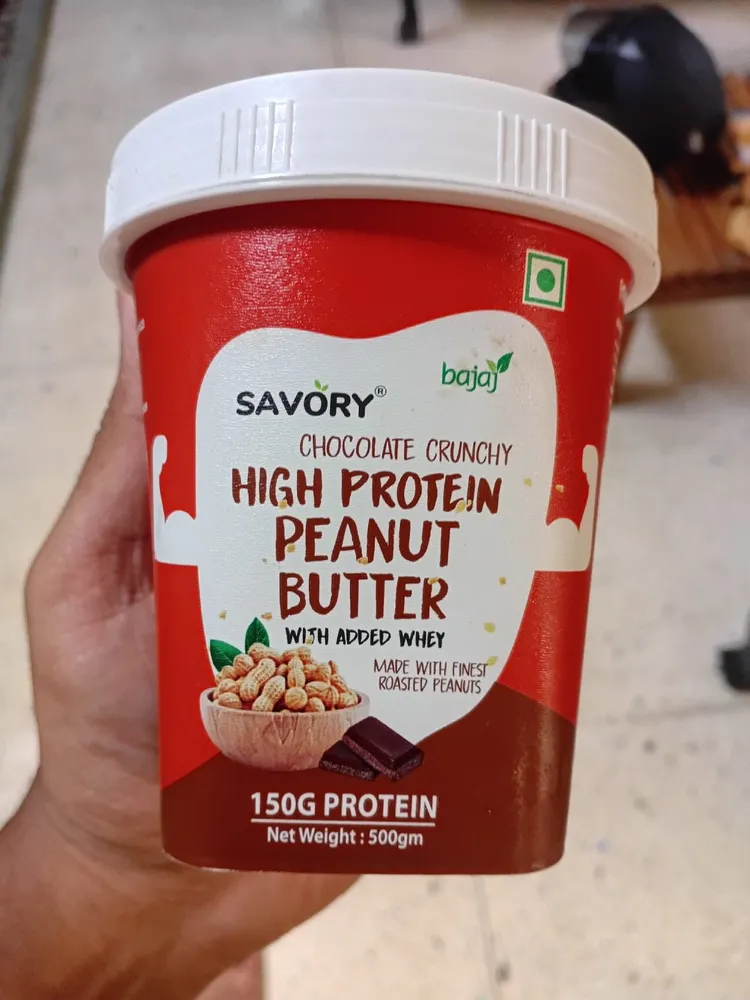 Chocolate Chunchy High Protein Penut Butter With Added Whey