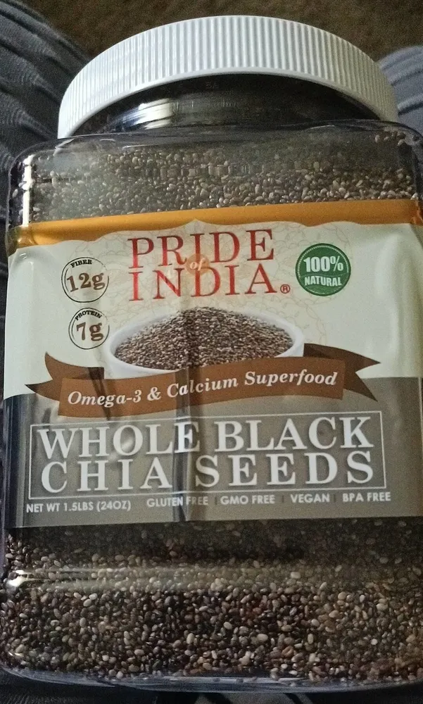 Black chia seeds