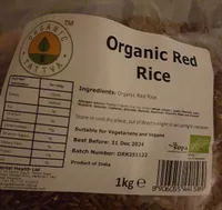 Organic red rice