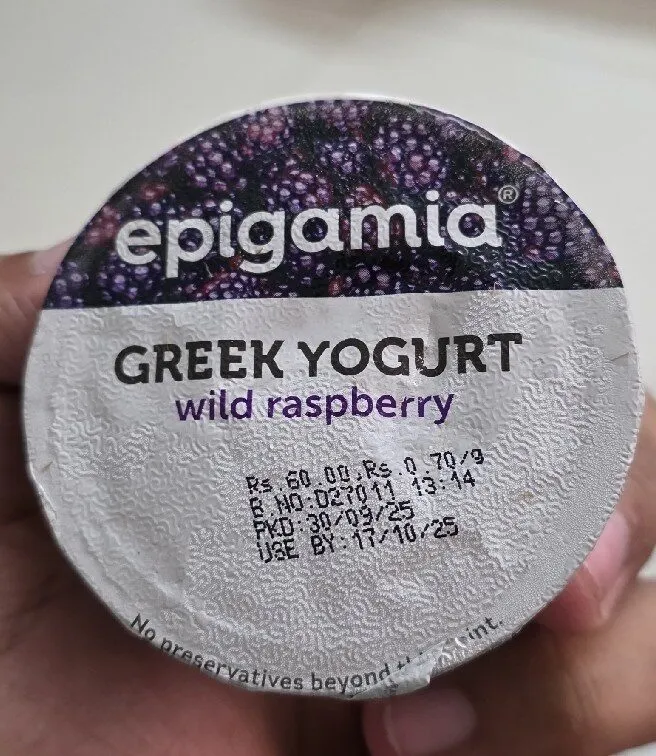 Greek yogurt wild raspberry
