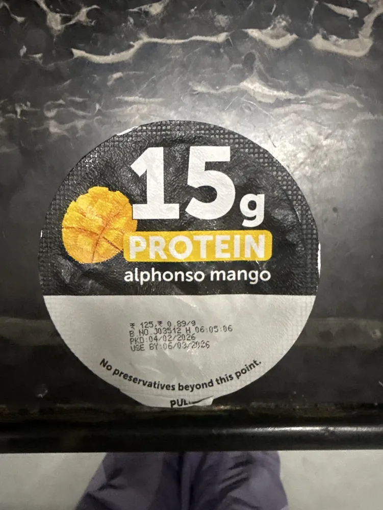 alphonso mango protein greek yoghurt