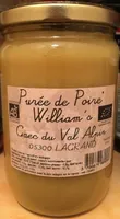 Purée de Poire Williams