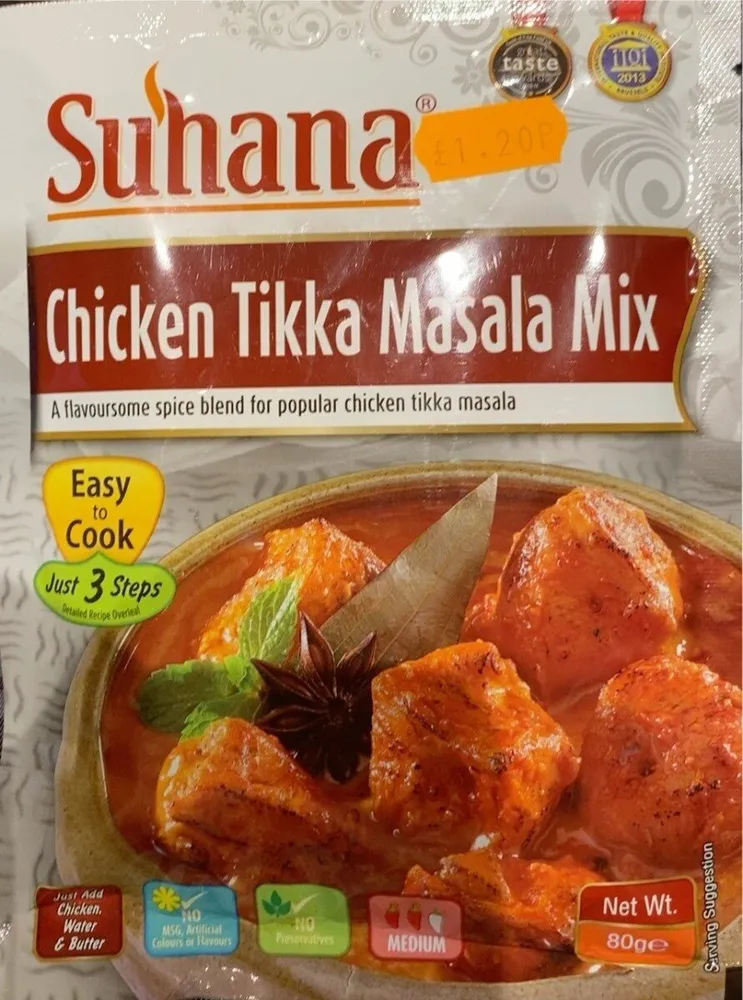 Chicken tikka masala mix