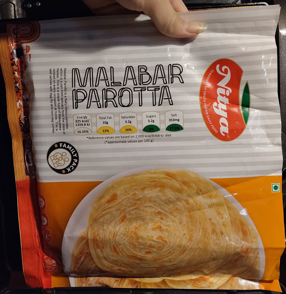 Malabar Parotta