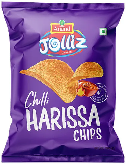 Jolliz Namkeen Harissa Chilli Potato Chips