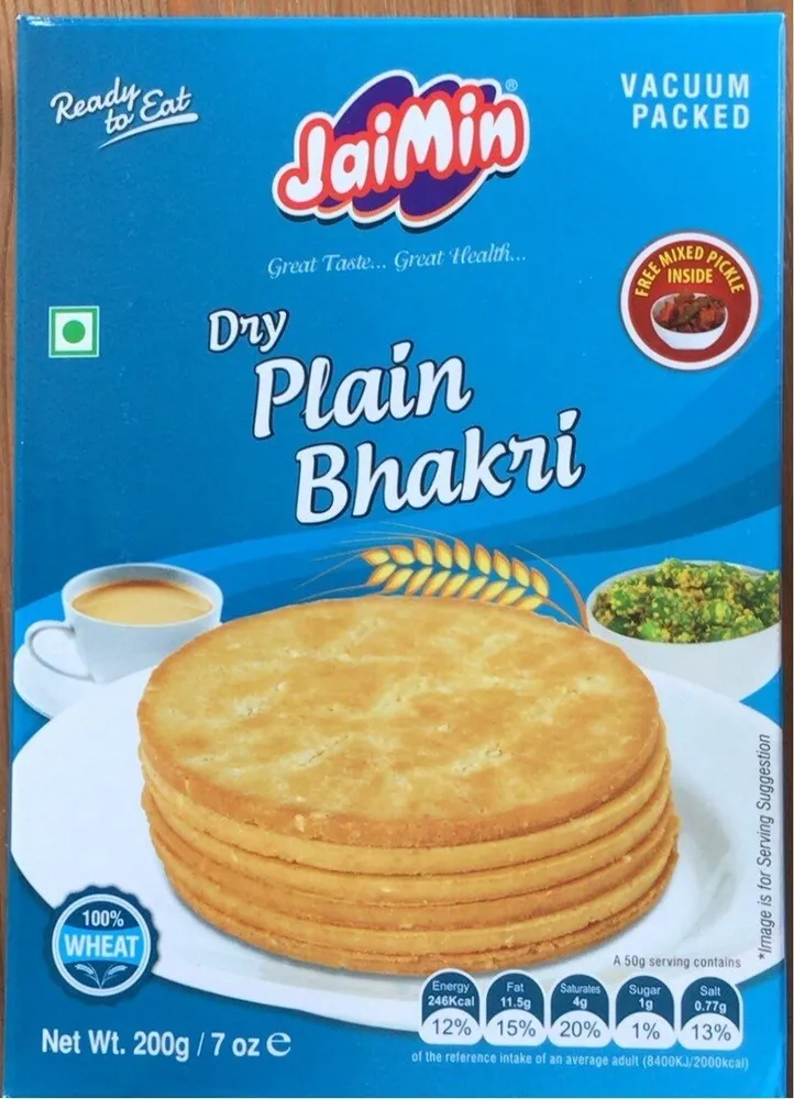 Dry Plain Bhakri