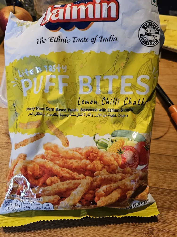 Puff Bites - Lemon Chilli Chatka