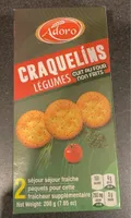 Craquelins legumes