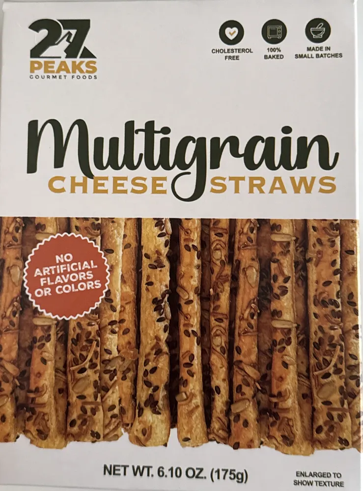 Multigrain cheese straws