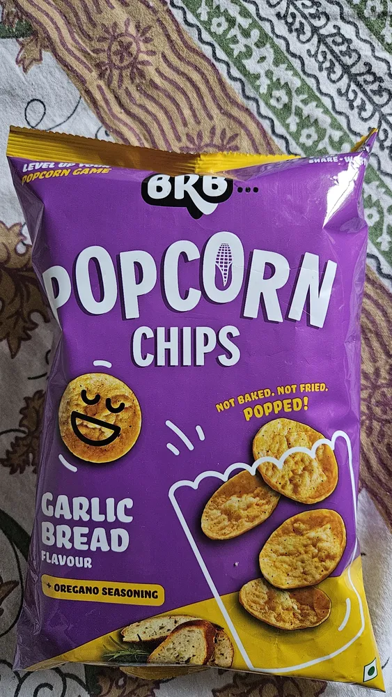 Popcorn Chips - Garlic Bread Flavour