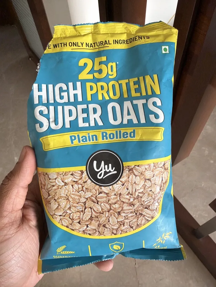High Protein Super Oats Plain Rolled
