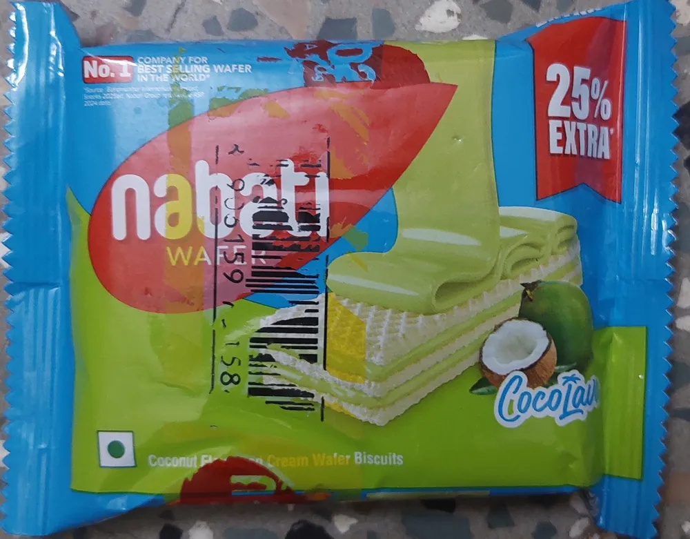 Nabati CocoLava Coconut Flavoured Cream Wafer Biscuits