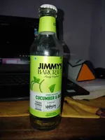 Cucumber and basil sparking mixer