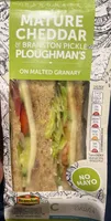 mature cheddar cheese ploughman’s