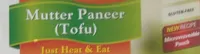 Mutter paneer tofu