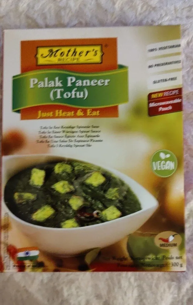 Palak paneer