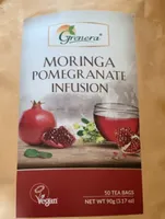 Moringa pomergranate infusion