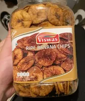 Ripe bananas chips
