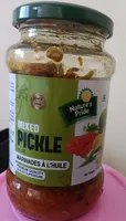 Mixed pickle in oil