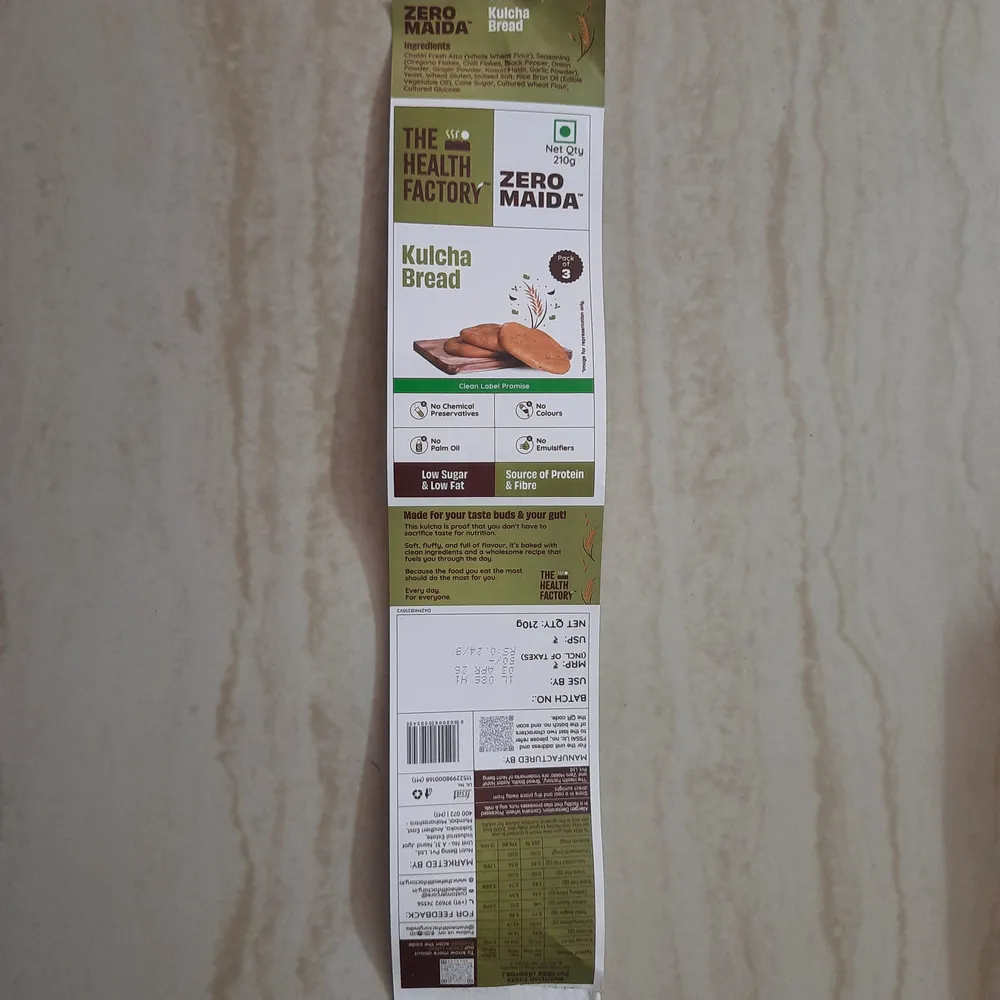 Zero Maida Kulcha Bread