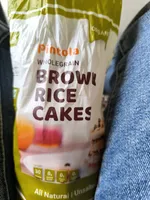 Pintola Wholegrain brown rice cakes unsalted
