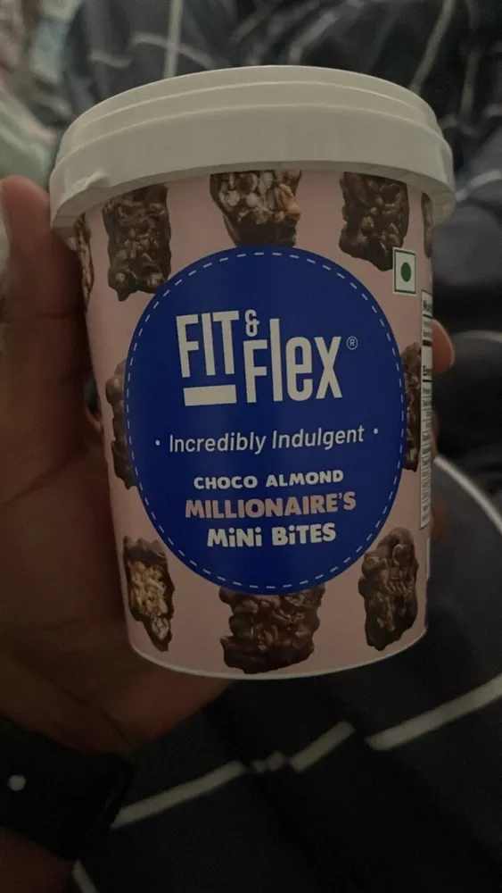 Choco Almond Millionaire's Mini Bites