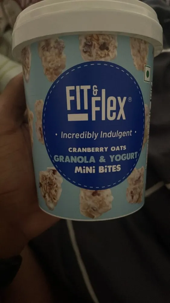 Fit & Flex Cranberry Oats Granola & Yogurt Mini Bites