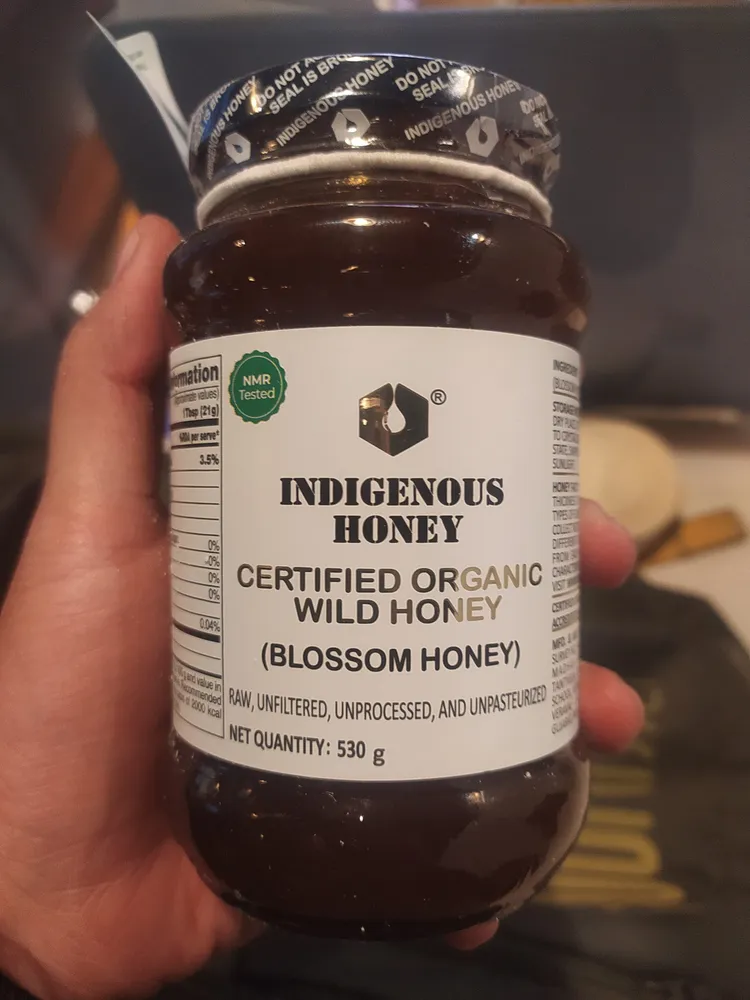 Certified Organic Wild Honey