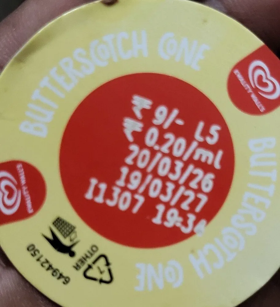 Cornetto mini butterscotch
