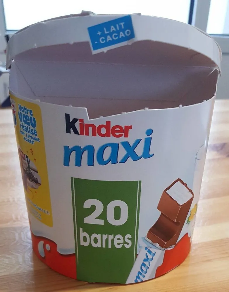 Kinder Maxi 20 barres