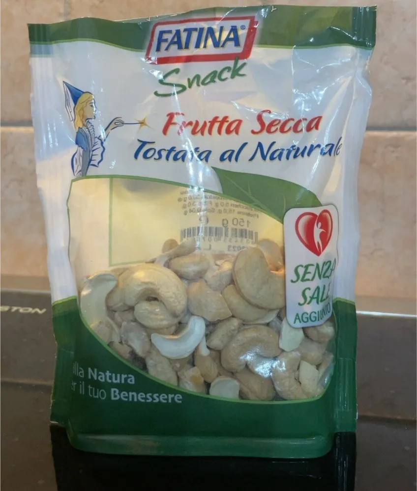 Frutta secca tostata al naturale