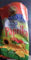 Chips bio paprika