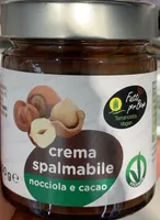 Crema spalmabile nocciola e cacao