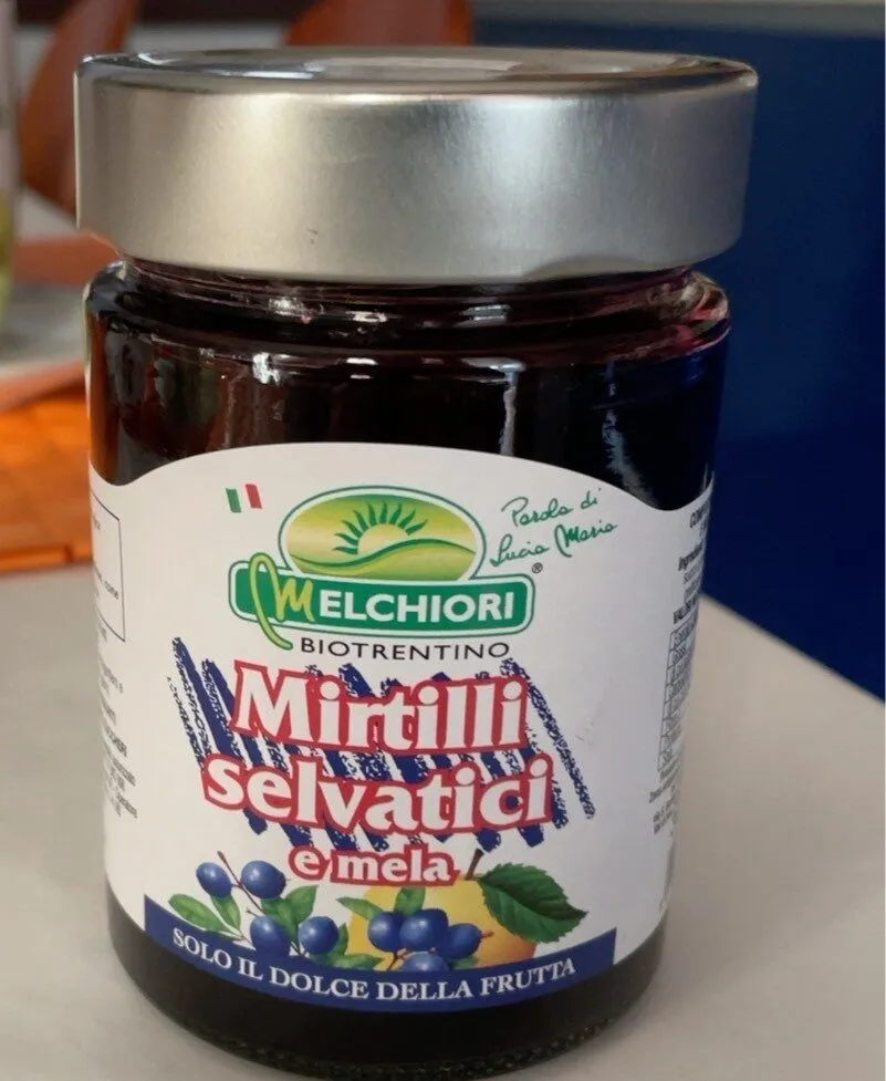 Mirtilli selvatici e mela