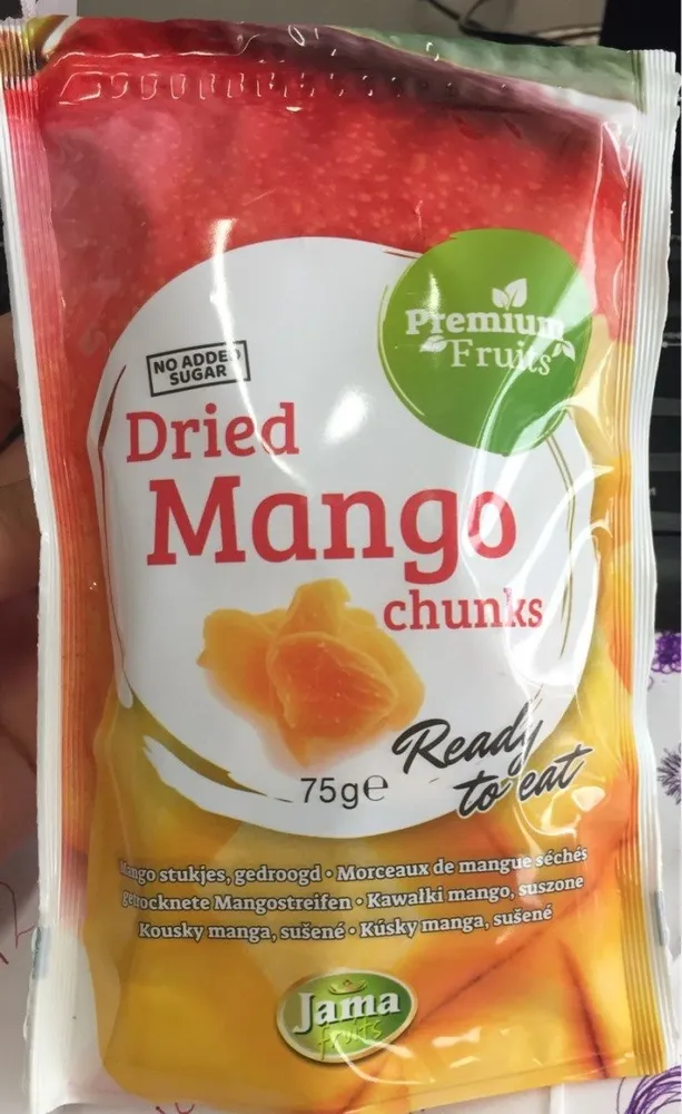 Dried mango chunks