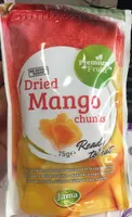 Dried mango chunks