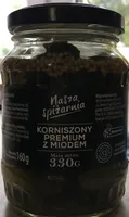 Korniszony premium z miodem