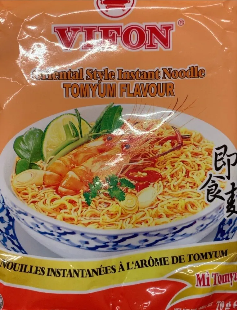 Nouilles crevettes
