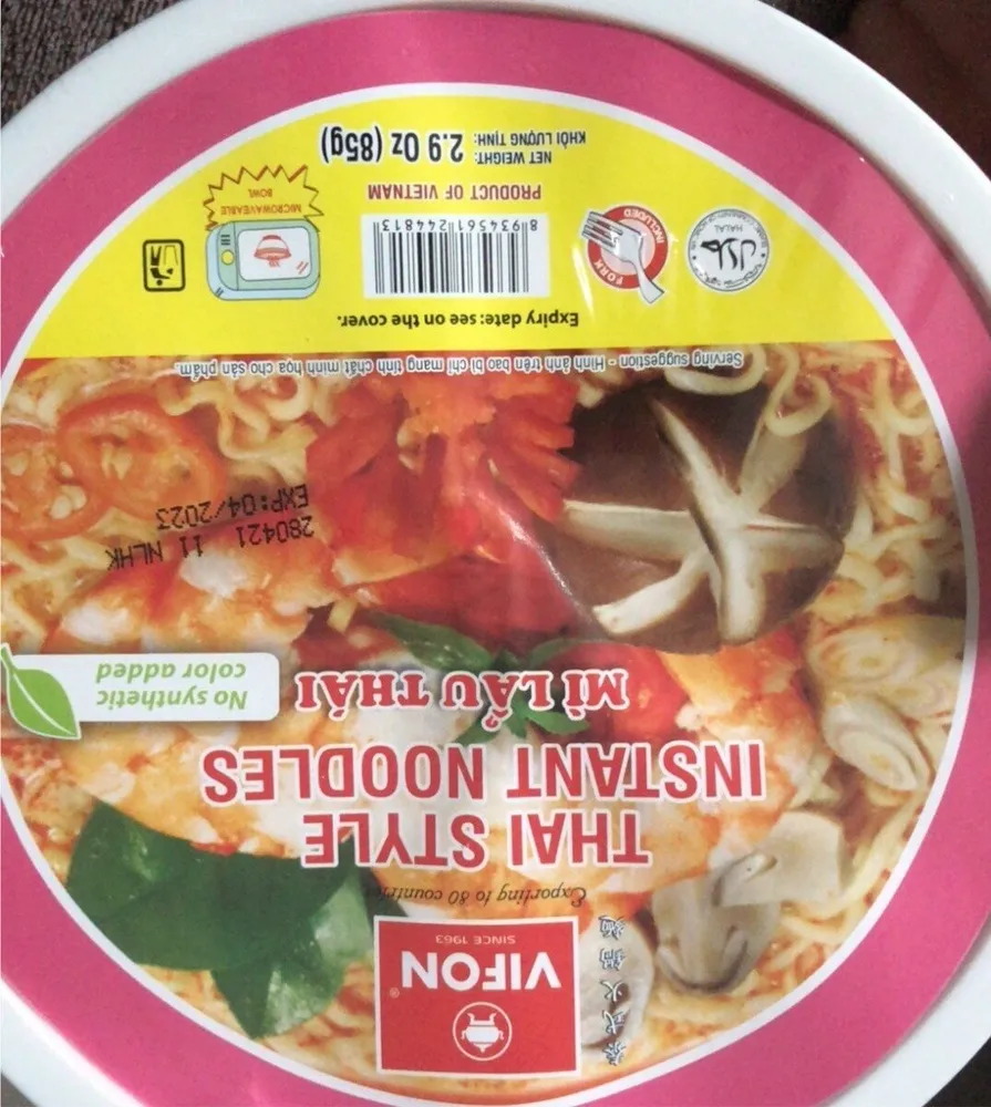 Thai instant noodles