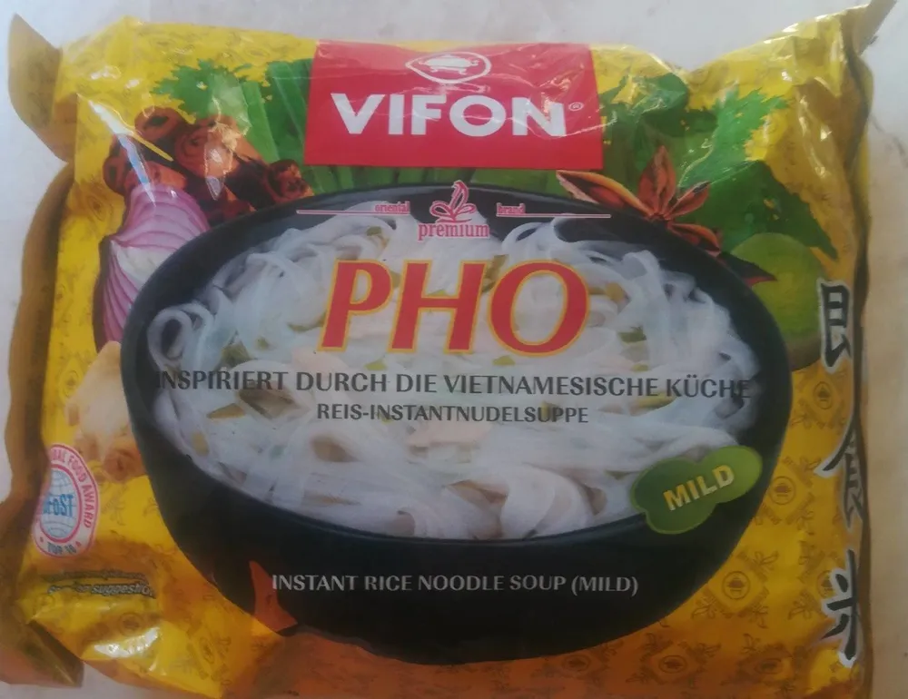 Pho Vietnamesische Reis Instantnudelsuppe, Mild
