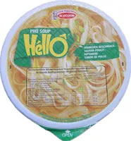 Pho Soup Huhn Geschmack