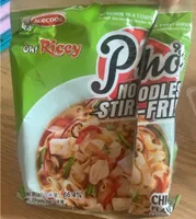 Pho noodles stir fryed