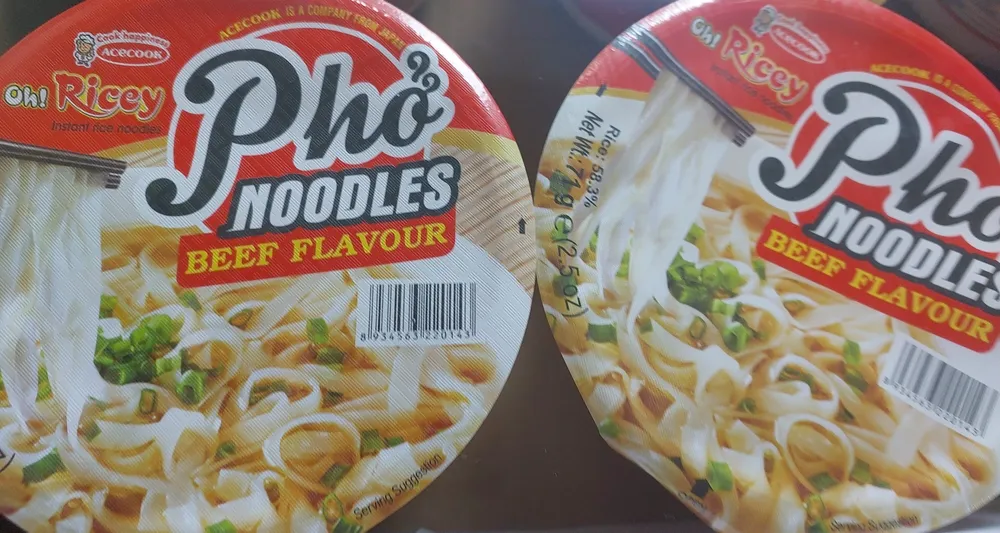 Pho Noodles Beef Flavour
