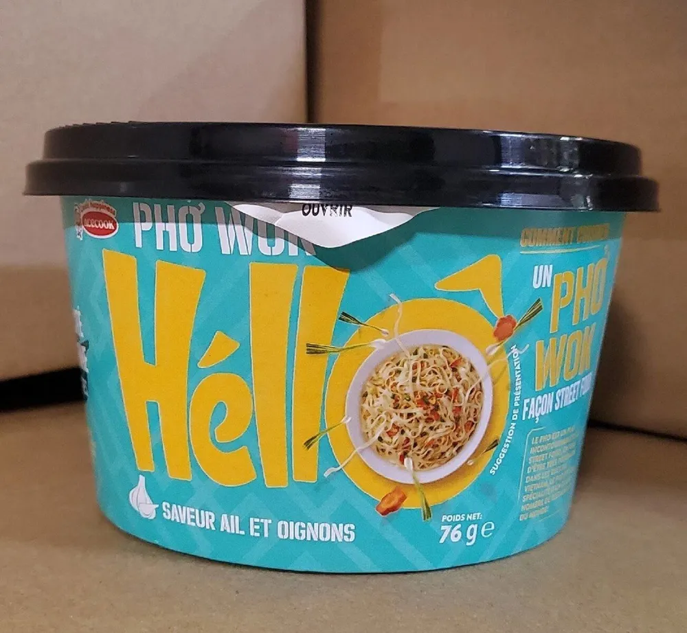 Pho' Wok Héllô Saveur Ail et Oignons